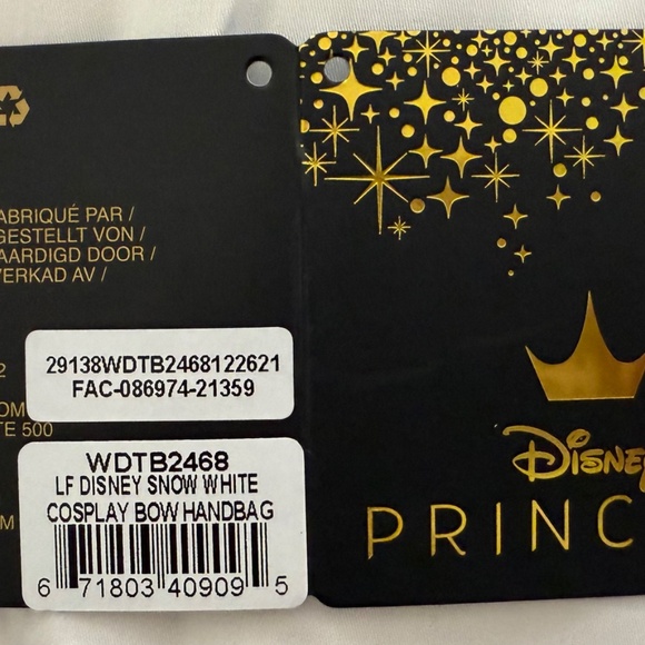 Loungefly Disney Snow White Handbag (Like New) - Picture 15 of 16